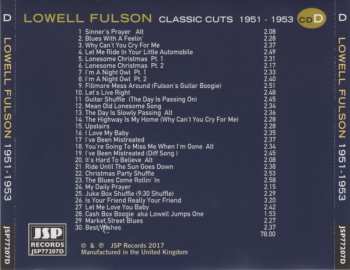 4CD/Dobozkészlet Lowell Fulson: Classic Cuts 1946-1953