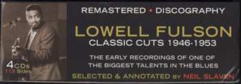 4CD/Dobozkészlet Lowell Fulson: Classic Cuts 1946-1953