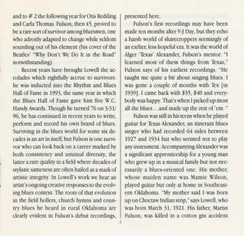 CD Lowell Fulson: My First Recordings