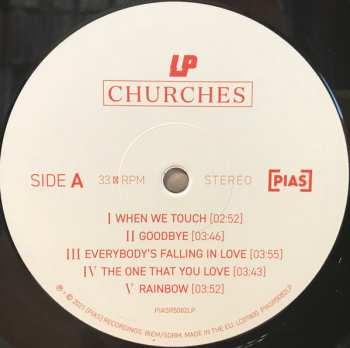 2LP LP (Laura Pergolizzi): Churches LTD