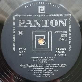 LP Luboš Fišer: Vánoční Koledy (Czech Christmas Carols)