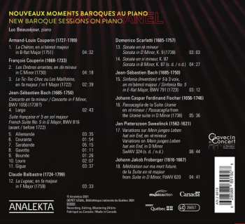 CD Luc Beauséjour: Nouveaux Moments Baroques