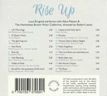 CD Luca Brugnoli: Rise Up (A Voice To Be Heard)