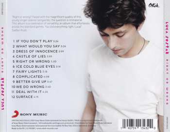 CD Luca Sestak: Right Or Wrong