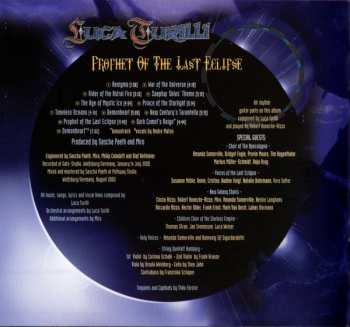 CD Luca Turilli: Prophet Of The Last Eclipse