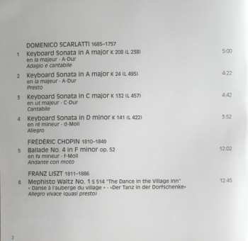 CD Frédéric Chopin: Scarlatti · Chopin · Liszt · Ravel
