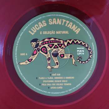 LP Lucas Santtana: 3 Sessions In A Greenhouse (2021 Remaster) LTD | CLR