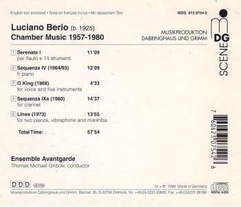 CD Luciano Berio: Chamber Music