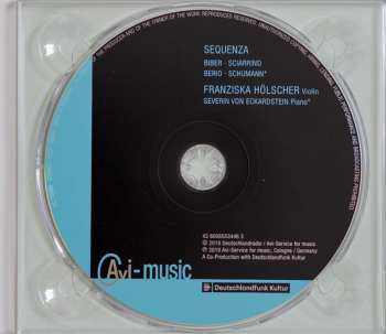 CD Robert Schumann: Sequenza DIGI