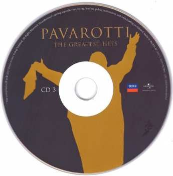 3CD Luciano Pavarotti: Pavarotti - The Greatest Hits