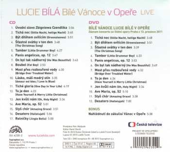 CD/DVD Lucie Bílá: Bílé Vánoce V Opeře (Live)