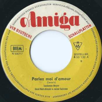 Album Lucienne Boyer: Parlez Moi D'amour / Es Ist Ein Wunder Mit Uns Zwei'n