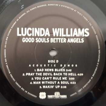 2LP Lucinda Williams: Good Souls Better Angels