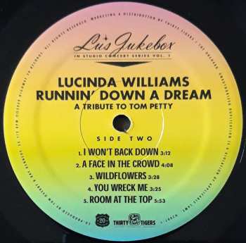 2LP Lucinda Williams: Runnin' Down A Dream (A Tribute To Tom Petty)