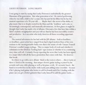 CD Lucky Peterson: Long Nights