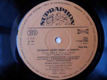 LP Miloslav Šimek: Decentní Večer