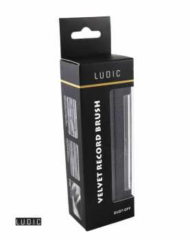 Audiotechnika Ludic - Sametový kartáč na čištění desek