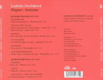 CD Bedřich Smetana: Ludmila Dvoráková Wagner - Smetana 