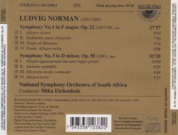 CD Ludvig Norman: Symphony No. 1 In F Major, Op. 22 / Symphony No. 3 In D Minor, Op. 58
