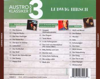 3CD/Dobozkészlet Ludwig Hirsch: Austro Klassiker hoch 3