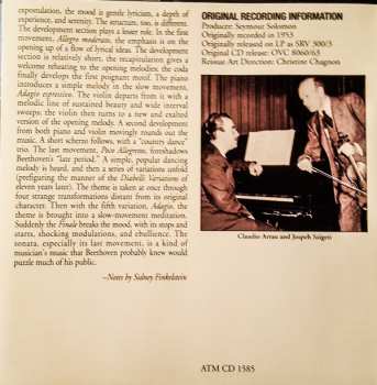 4CD/Dobozkészlet Ludwig van Beethoven: The Ten Sonatas For Violin And Piano - Complete