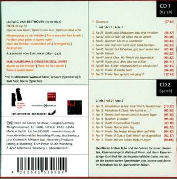 2CD/Dobozkészlet Ludwig van Beethoven: Fidelio (Piano For Four hands)