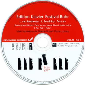2CD/Dobozkészlet Ludwig van Beethoven: Fidelio (Piano For Four hands)