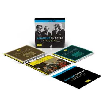 7CD/Dobozkészlet/Blu-ray Ludwig van Beethoven: Beethoven: The String Quartets, Die Streichquartette, Amadeus Quartet