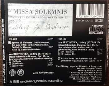 2CD Ludwig van Beethoven: Missa Solemnis In D-Dur, Op. 123 "Live From The Berliner Philharmonie"