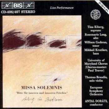 2CD Ludwig van Beethoven: Missa Solemnis In D-Dur, Op. 123 "Live From The Berliner Philharmonie"