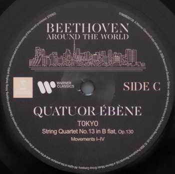 2LP Ludwig van Beethoven: Around The World (3 String Quartets)