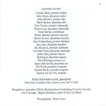CD Ludwig van Beethoven: Concerti 4 & 5 Pour Le Pianoforte Avec Accompagnement D'Orchestre