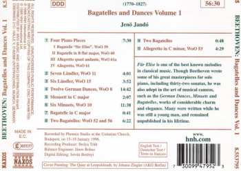 CD Ludwig van Beethoven: Bagatelles And Dances Volume 1