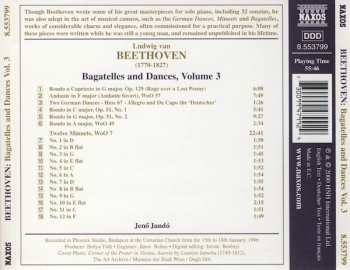 CD Ludwig van Beethoven: Bagatelles And Dances Volume 3