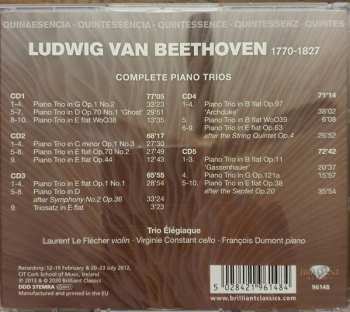 5CD/Dobozkészlet Ludwig van Beethoven: Beethoven: Complete Piano Trios