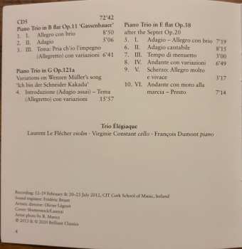 5CD/Dobozkészlet Ludwig van Beethoven: Beethoven: Complete Piano Trios