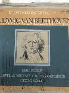 5LP Ludwig van Beethoven: Klavierkonzerte Nr. 1 - 5 (5xLP + BOX)