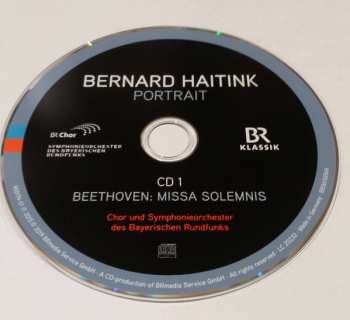 11CD/Dobozkészlet Ludwig van Beethoven: Bernard Haitink Portrait