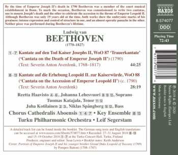 CD Ludwig van Beethoven: Cantatas