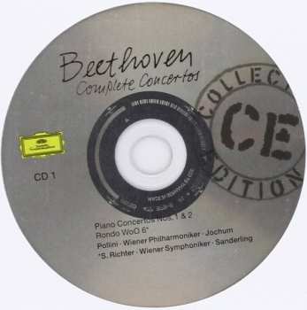 5CD/Dobozkészlet Ludwig van Beethoven: Complete Concertos
