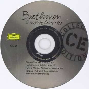 5CD/Dobozkészlet Ludwig van Beethoven: Complete Concertos