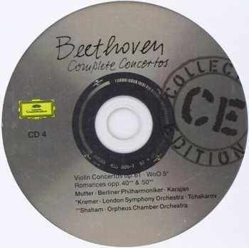 5CD/Dobozkészlet Ludwig van Beethoven: Complete Concertos