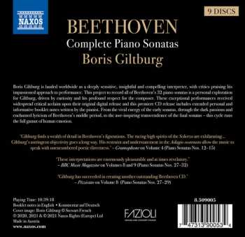 9CD/Dobozkészlet Ludwig van Beethoven: Complete Piano Sonatas