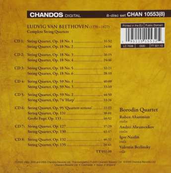8CD/Dobozkészlet Ludwig van Beethoven: Complete String Quartets