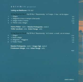 7CD/Dobozkészlet Ludwig van Beethoven: Complete String Quartets