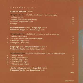 7CD/Dobozkészlet Ludwig van Beethoven: Complete String Quartets