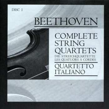 10CD/Dobozkészlet Ludwig van Beethoven: Complete String Quartets = Die Streichquartette - Les Quatuors À Cordes