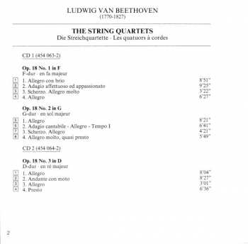 10CD/Dobozkészlet Ludwig van Beethoven: Complete String Quartets = Die Streichquartette - Les Quatuors À Cordes