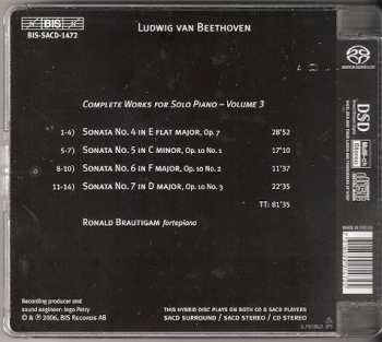 SACD Ludwig van Beethoven: Complete Works For Solo Piano, Volume 3 - Die Verliebte - Sonatas Op. 7; Op.10 Nos. 1-3