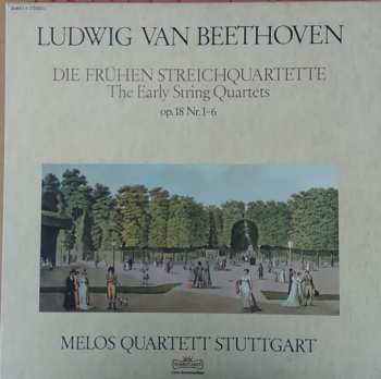 3LP/Dobozkészlet Ludwig van Beethoven: Die Frühen Streichquartette Op. 18 Nr. 1-6